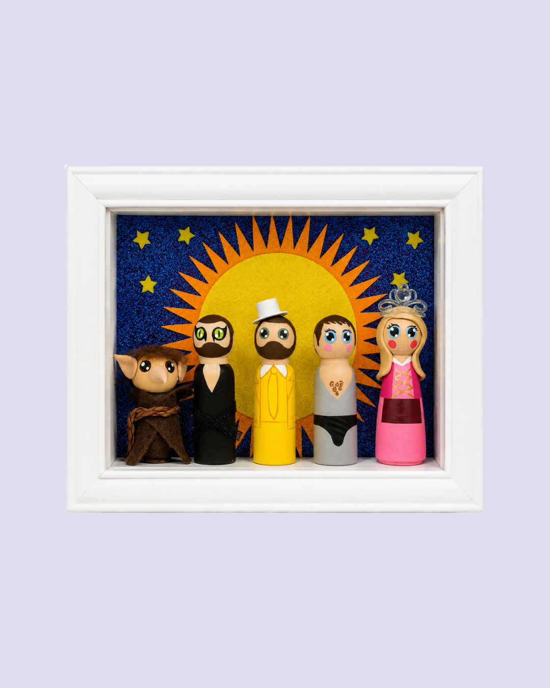 Custom Shadowboxes, Terrariums, and Art Dolls. Oh my!