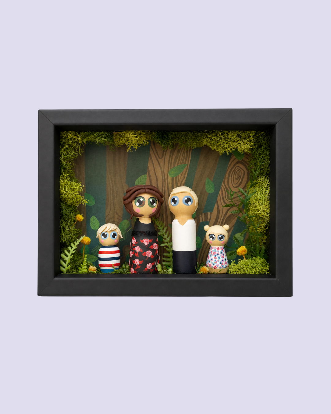 Custom Shadowboxes, Terrariums, and Art Dolls. Oh my!